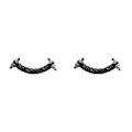 Sterling Silver Stud Earrings : Jeulia
