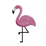 Sticker Pink Flamingo - Namly