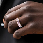 Stone Four Leaf Clover Ring : Helloice