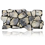 Stone Peel and Stick Tile Stickers - Commomy