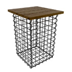 Stool Spiral Mw : Gabiona
