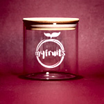 Storage Jar With Bamboo Lid : Myfruits Storage Jar With Bamboo Lid : Myfruits