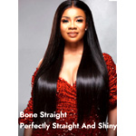 Straight Human Hair Glueless HD Transparent : YolissaHair