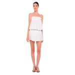 Strapless Peasant Bodysuit | Normakamali.com