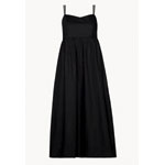 Strappy Gathered Midi Dress : Reistor