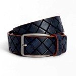 Striped Leather Belt | Harmontblaine