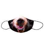 Adult's Bear Sublimated Face Mask - Fun
