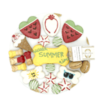 Summer Themed Dog Treats Gift Box - Bonne Et Filou