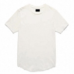 Sun-Faded Slub Scallop Crew : GoodlifeClothing