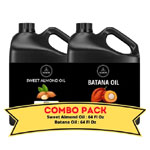 Sweet Almond Batana Oil : Naturevibe.com