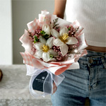 Sweet Romance Bouquet - White On White Florist