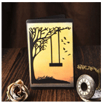 Swing Under The Tree At Dusk Metal Cutting Dies - Kokorosa