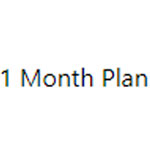 1 Month Plan
