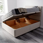Teddy Boucle York Storage Bed | Sosoftbeds.co.uk