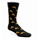The Pizza Man Men's Crew Sock | Nunnbush.com