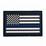 Thin Blue Line Pvc Patch | Nexbelt.com