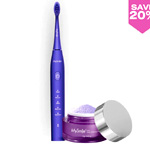 Toothbrush + Purple Teeth Whitening Powder Bundle | MySmile Teeth Whitening