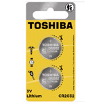 Toshiba CR2032 Battery 3V Lithium : Microbattery.com