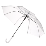 Transparent Umbrella With Plastic Handle - Bruiloft Feestwinkel
