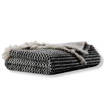 Tres Gray Alpaca Throw | Loomyhome