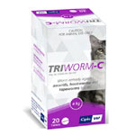 Triworm-C Dewormer for Cats - PetCareSupplies