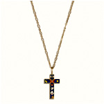 Trust Cross Charm Necklace : Karma And Luck