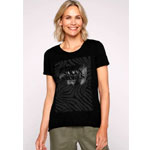 T-Shirt With Printed Artwork - Camp David And Soccx