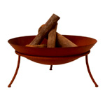 Tulsa Corten Steel Fireplace | BiotakkaShop