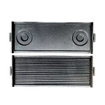 Two-Sided, Cast Iron Griddle : IBBQ