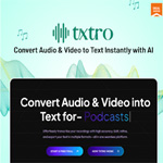 Txtro Ai-Powered Audio | Dealmirror.com