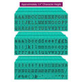 Typewriter Font Attachable Stamps | Contact Crafts