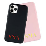 Ultra Soft Initial Horizontal Case | La Casa De Las Carcasas