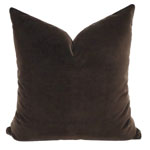 Umber Velvet Pillow , Hacknerhome.com