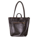 Utility Tote Bag, Brown Dark Hazelnut , Blooh