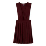 V-Neck Pleated Jumper : Frenchtoast.com 