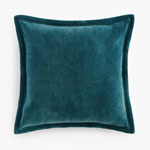 Velvet Blue Cushion | French Connection