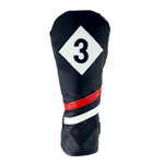 Vintage Style PU Leather Headcovers : Ramgolf.com