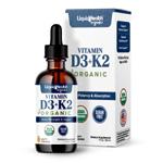 Vitamin D3 + K2 : LiquidHealth