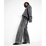 Waisted Wide Leg Jeans | River Island