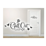 Wall Sticker Door Decal Chill Out | Grandora