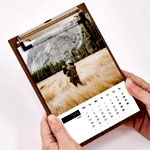 Walnut Photo Calendar : Inkifi 