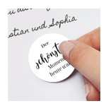Wedding Guest Book Stickers | Kartenmachen.de