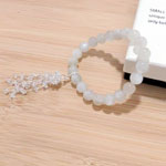 White Moonstone Bracelet : Gem Jewelry