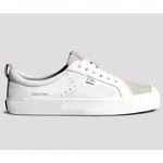 White Pebbled Shoe - Cariuma Promo