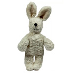 White Rabbit Plush Toy : Ekobutiks