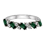 White Sapphire Stack Ring - Helzberg.com
