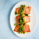 Wild Coho Salmon Portions : Alaska Gold Brand