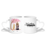 Women With Pet Personalizes Mug - My Happy Moments