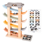 Wooden Car Ramp Racer Toys - Joyreal Toy