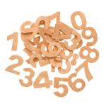 Wooden Numbers : Bruiloft-feestwinkel.nl 